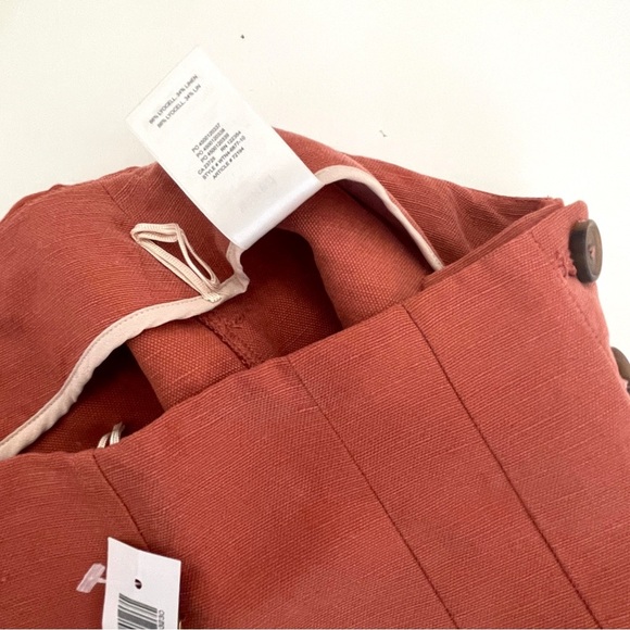 Aritzia Wander Wide Leg Linen Blend Cropped Pants - Picture 10 of 10